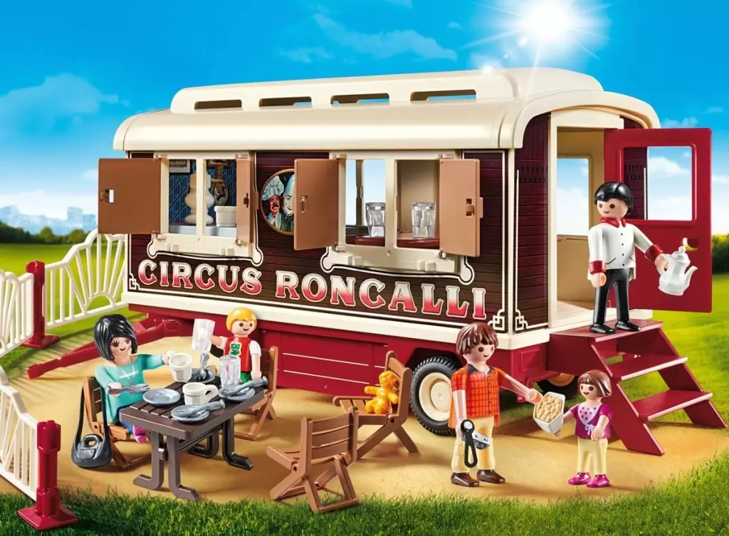 Playmobil Circus - Café des Artistes du cirque Roncalli
