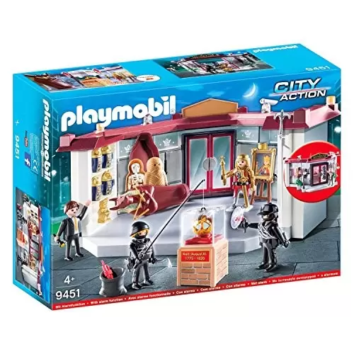 Playmobil dans la ville - L\'attaque du musée municipal