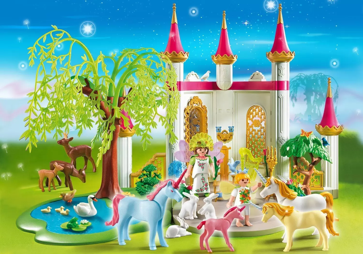 Playmobil 4148 CompactSet Jardin de fées avec licorne - Playmobil