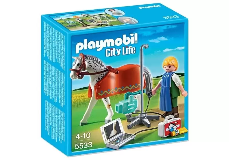 Playmobil - Chirurgien vétérinaire et salle d'opération