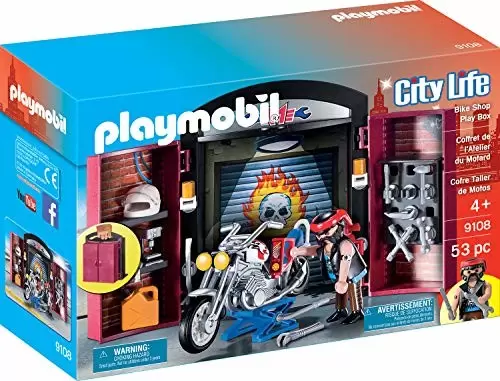 Playmobil dans la ville - Magazin de Bicyclettes