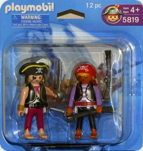Pirate Playmobil - 2 pirates blister