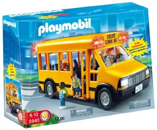 Playmobil dans la ville - Bus Scolaire