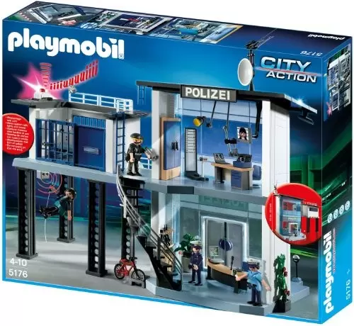 Police Playmobil - Police Station and Alarm