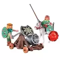 Green Knight & Movable Cannon