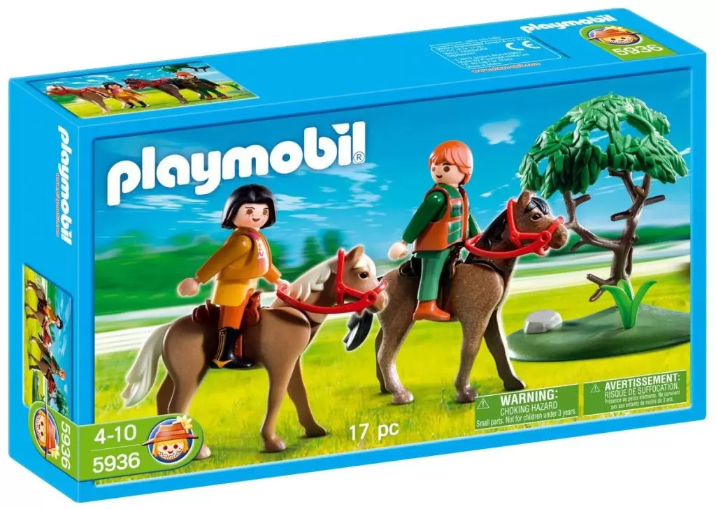 Playmobil équitation - Couples de cavaliers
