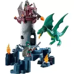 L'attaque de la tour : Dragon & chevaliers