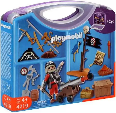 Playmobil Pirates - Kit Pirate & étui de transport
