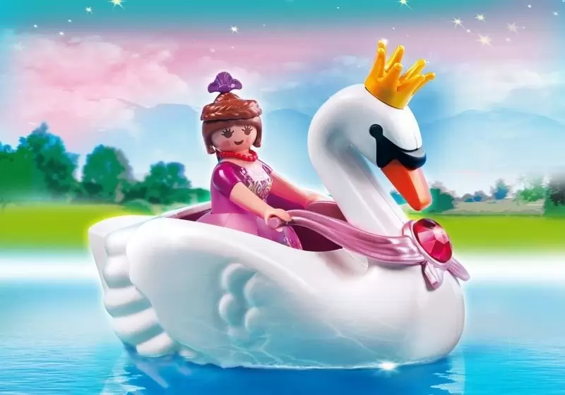 Playmobil Princesses - Princesse avec bateau de Cygne