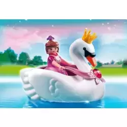 Princesse avec bateau de Cygne