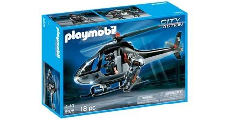 police playmobil helicopter