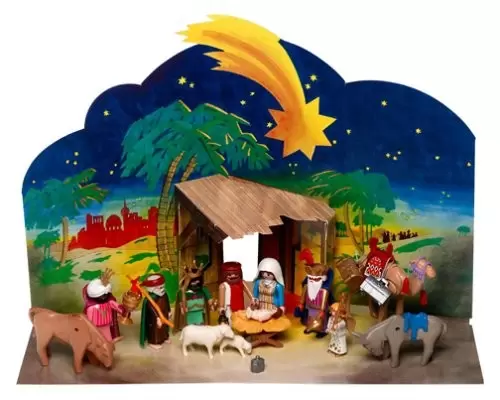 Playmobil de Noël - Crèche de Noël avec rois mages