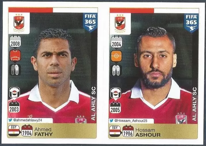 Fifa 365 2016 - Ahmed Fathy - Hossam Ashour - Al Ahly SC