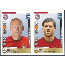 Arjen Robben - Xabi Alonso - FC Bayern München