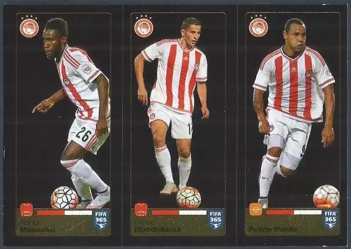 Fifa 365 2016 - Arthur Masuaku - Omar Elabdellaoui - Felipe Pardo - Olympiacos FC