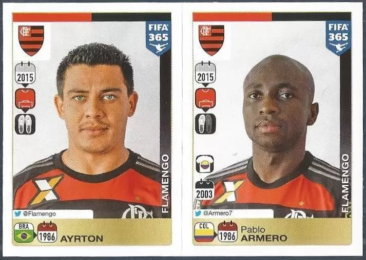 Fifa 365 2016 - Ayrton - Pablo Armero - Flamengo