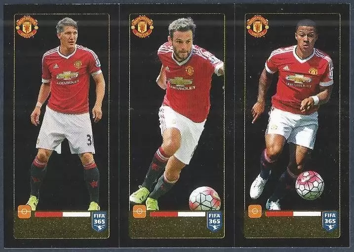Fifa 365 2016 - Bastian Schweinsteiger - Juan Mata - Memphis Depay - Manchester United FC