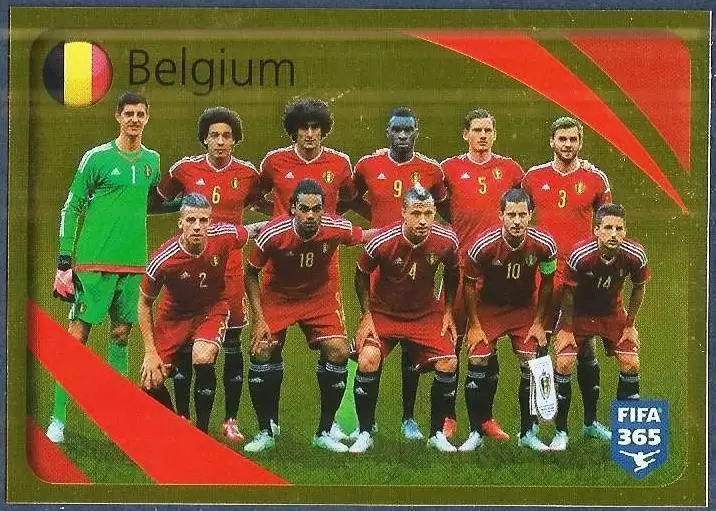 Fifa 365 2016 - Belgium - FIFA/Coca-Cola World Ranking