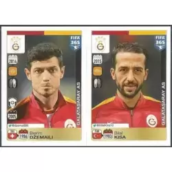 Blerim Džemaili - Bilal Kısa - Galatasaray AS
