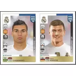 Casemiro - Toni Kroos - Real Madrid CF