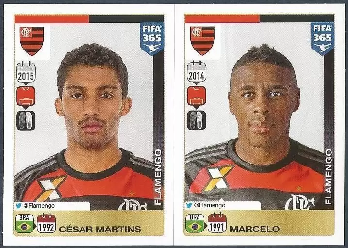 Fifa 365 2016 - César Martins - Marcelo - Flamengo