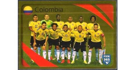 Colombia Fifa Coca Cola World Ranking Fifa 365 16 Sticker 854