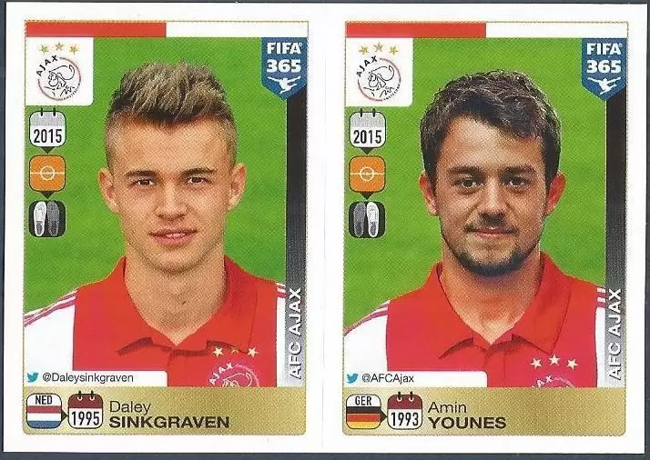 Fifa 365 2016 - Daley Sinkgraven - Amin Younes - AFC Ajax