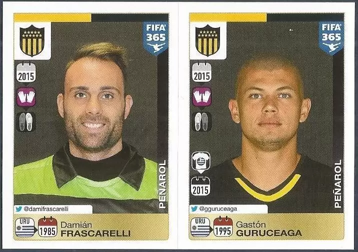 Fifa 365 2016 - Damián Frascarelli - Gastón Guruceaga - Peñarol