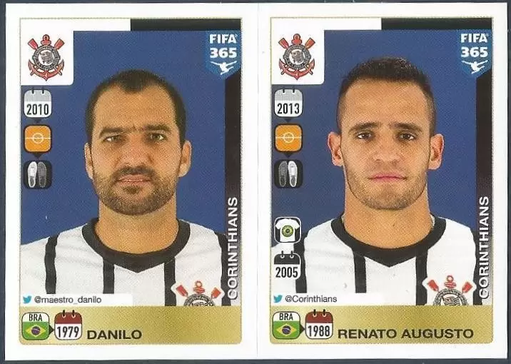 Fifa 365 2016 - Danilo - Renato Augusto - Corinthians
