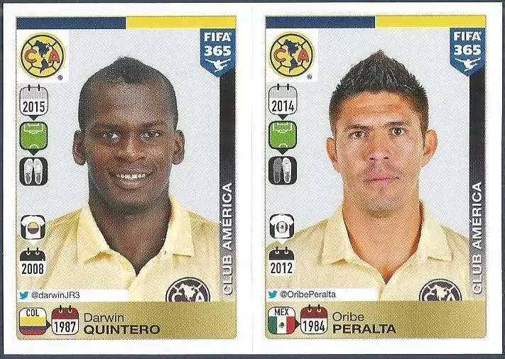 Fifa 365 2016 - Darwin Quintero - Oribe Peralta - Club América