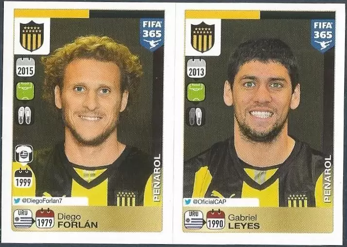 Fifa 365 2016 - Diego Forlán - Gabriel Leyes - Peñarol