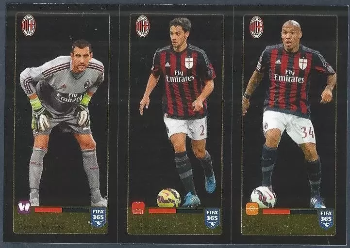 Fifa 365 2016 - Diego López - Mattia De Sciglio - Nigel De Jong - AC Milan