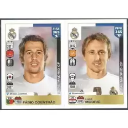 Fábio Coentrão - Luka Modric - Real Madrid CF