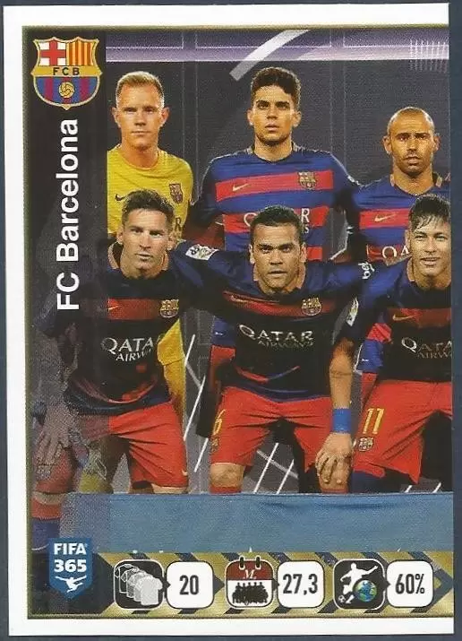 Fifa 365 2016 - FC Barcelona Team (puzzle 1) - FC Barcelona