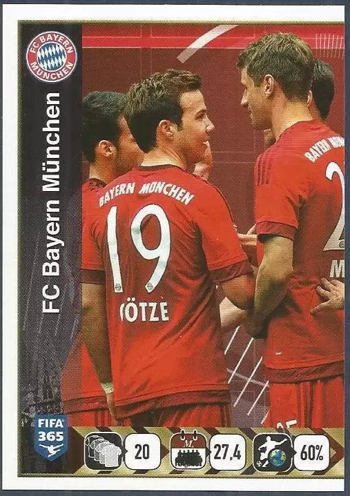 Fifa 365 2016 - FC Bayern München Team (puzzle 1) - FC Bayern München