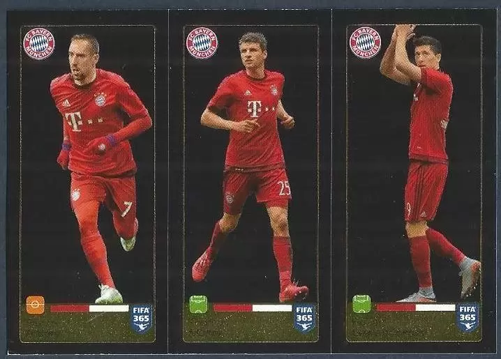 Fifa 365 2016 - Franck Ribéry - Thomas Müller - Robert Lewandowsk - FC Bayern München