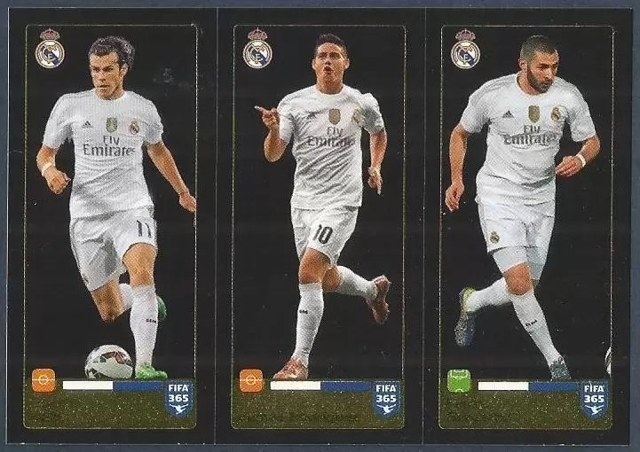 Fifa 365 2016 - Gareth Bale - James Rodríguez - Karim Benzema - Real Madrid CF