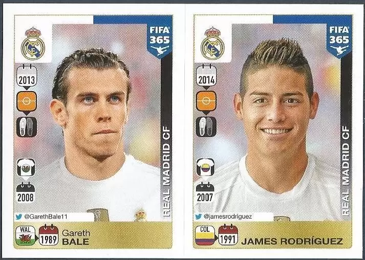 Fifa 365 2016 - Gareth Bale - James Rodríguez - Real Madrid CF