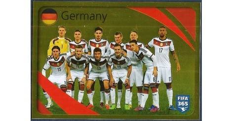 Germany Fifa Coca Cola World Ranking Fifa 365 16 Sticker 853