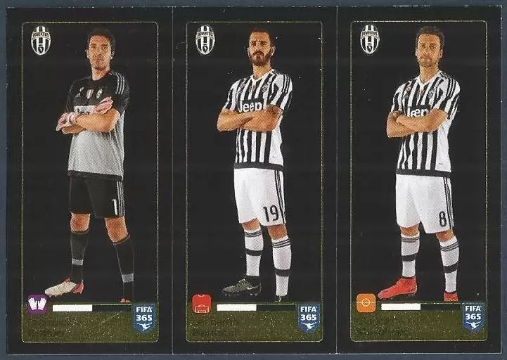 Fifa 365 2016 - Gianluigi Buffon - Leonardo Bonucci - Claudio Marchisio - Juventus