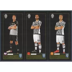 Gianluigi Buffon - Leonardo Bonucci - Claudio Marchisio - Juventus