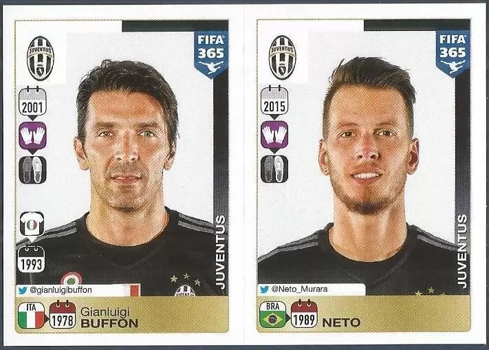 Fifa 365 2016 - Gianluigi Buffon - Neto - Juventus