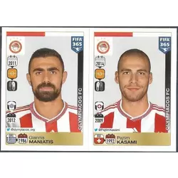 Giannis Maniatis - Pajtim Kasami - Olympiacos FC