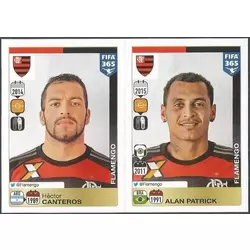 Héctor Canteros - Alan Patrick - Flamengo