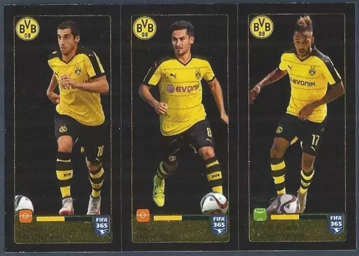 Fifa 365 2016 - Henrikh Mkhitaryan - Ilkay Gündogan - Pierre-Emerick Aubameyang - Borussia Dortmund