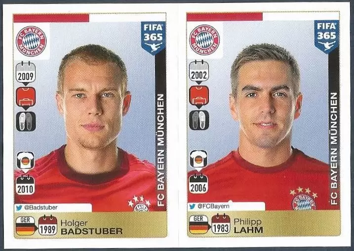 Fifa 365 2016 - Holger Badstuber - Philipp Lahm - FC Bayern München