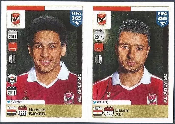 Fifa 365 2016 - Hussein Sayed - Basem Ali - Al Ahly SC