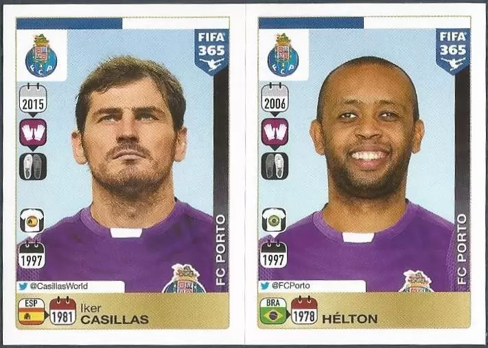 Fifa 365 2016 - Iker Casillas - Hélton - FC Porto