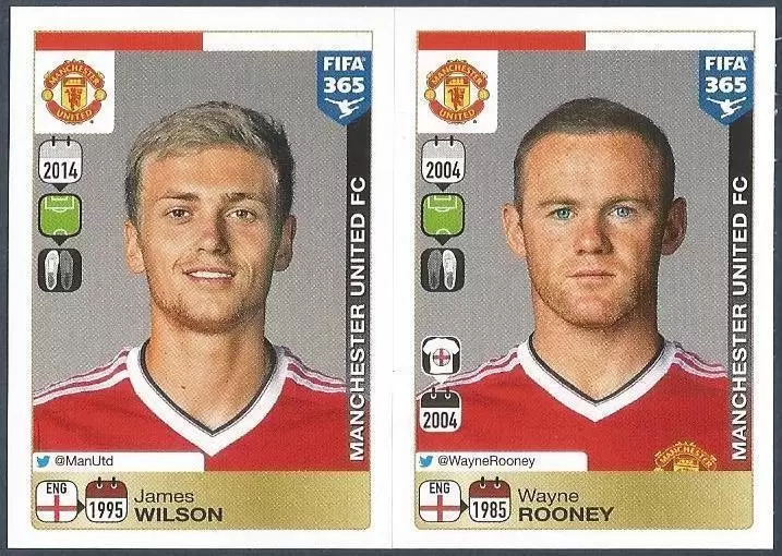Fifa 365 2016 - James Wilson - Wayne Rooney - Manchester United FC