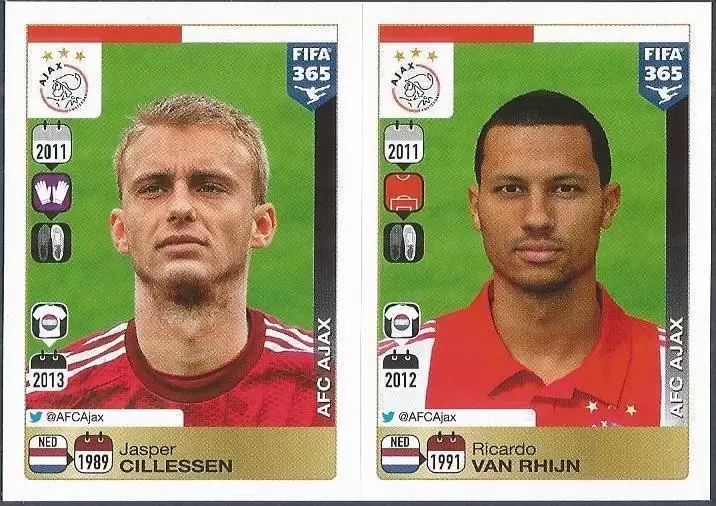 Fifa 365 2016 - Jasper Cillessen - Ricardo van Rhijn - AFC Ajax